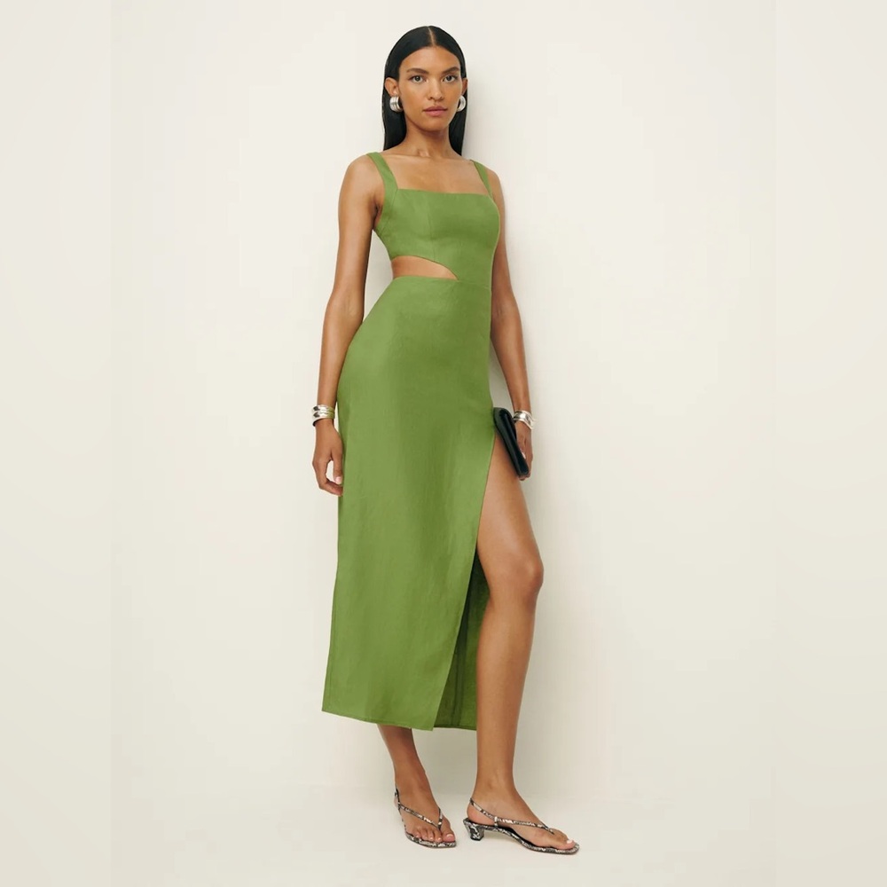 Reformation Satori Linen Dress